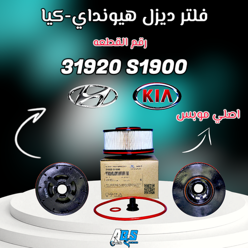 فلتر ديزل هيونداي - كيا اصلي | M 31920 S1900