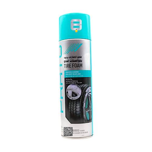 براتو ملمع الإطارات رغوة بمواصفات النانو |650ML | PRATO TIRE FOAM