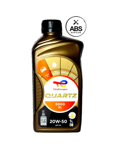 توتال زيت محرك | TOTAL QUARTZ | 20W50 | 5000 | 1L