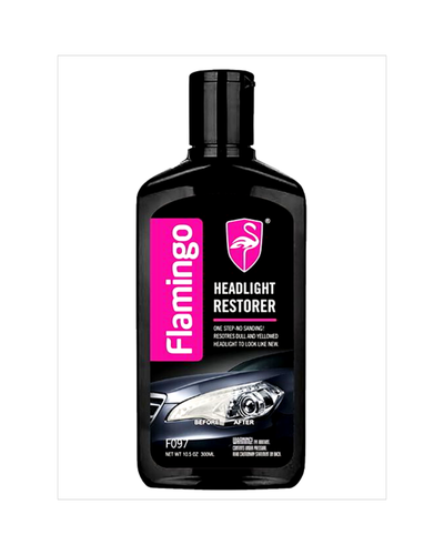 فلامنجو ملمع شمعات | FLAMINGO HEADLIGHT RESTORER | F097 | 300ML