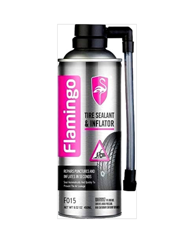 فلامنجو مانع تسرب الاطارات | FLAMINGO TIRE SEALANT & INFLATOR  | F015 | 450ML
