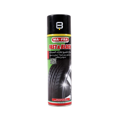 مافرا بخاخ تلميع إطارات|MAFRA FAST BLACK|500ML