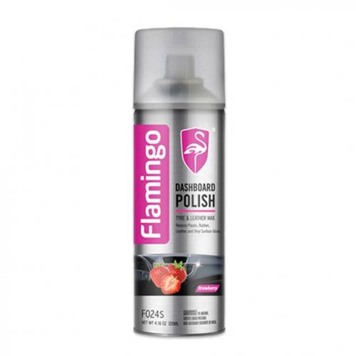 فلامنجو ملمع طبلون برائحة الفراولة | FLAMINGO DASHBOARD PPLISH | F024S | 220ML