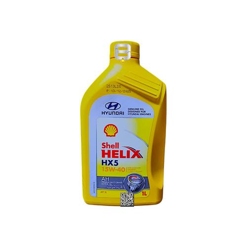 شل هيلكس زيت محرك البنزين | SHELL HELIX HX5 | 15W40 | 1L