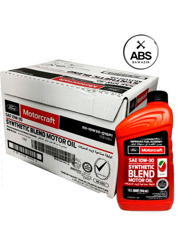 موتر كرافت زيت المحرك امريكي 12 علبة | MOTORCRAFT | SAE 10W-30 | 946ML
