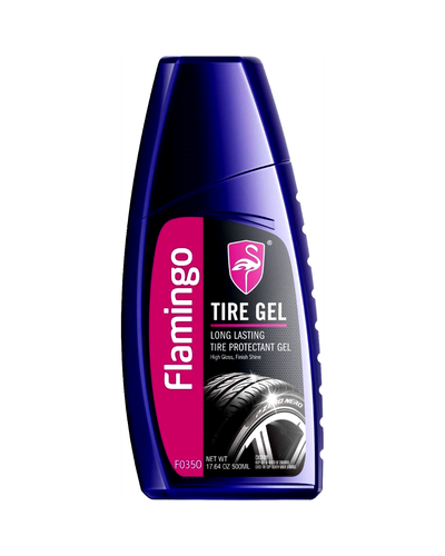 فلامنجو ملمع وحماية للاطارات | FLAMINGO TIRE GEL | F035W | 500ML