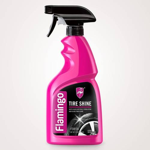 فلامنجو منظف وملمع اطارات | FLAMINGO TIRE SHINE | F085W | 500ML