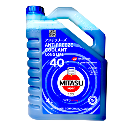 ميتاسو سائل تبريد رديتر ازرق ياباني  MITASU COOLANT 40 - 4L