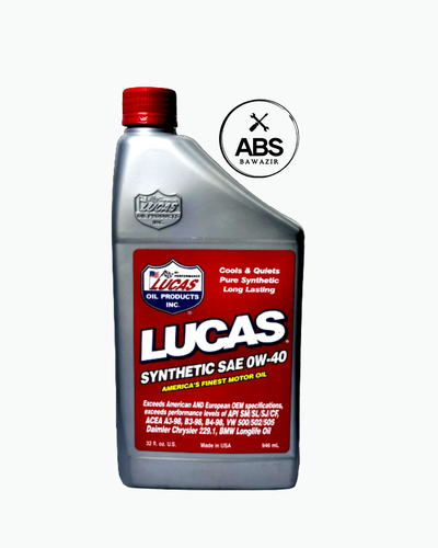 لوكاس زيت المحرك التخليقي | LUCAS | 946ML | SAE 0W-40