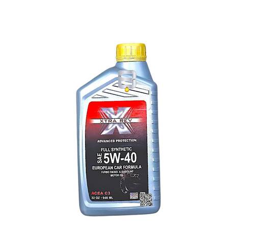 اكسترا ريف زيت تخليقي بالكامل| 5W-40 C3 |XTRA REV SAE