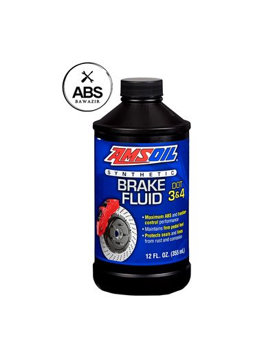 امزويل زيت الفرامل |  AMSOIL BRAKE FLUID | 355ML | DOT 3&4