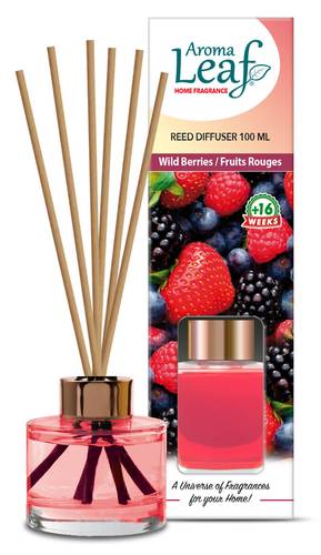 اروما ليف معطر جو برائحة توت بري | AROMA LEAF WILD BERRIES | 100ML