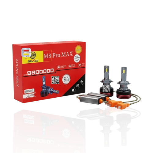 M8PROMAX-9005\06 | لمبات ليد امامية