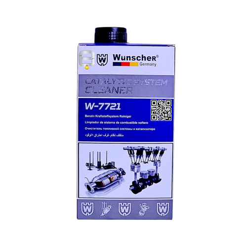 WUNSCHER  450ML W-7721 وينشر منظف نظام غرف احتراق الوقود