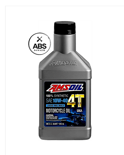 امزويل زيت محرك | JASO MA/MA2 4T 100% SYNTHETIC | 946ML | 10W40 4T