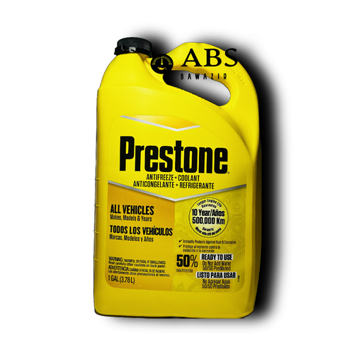 بريستون سائل تبريد رديتر اخضر| PRESTONE PREDILUTED 50/50 | 3.78L