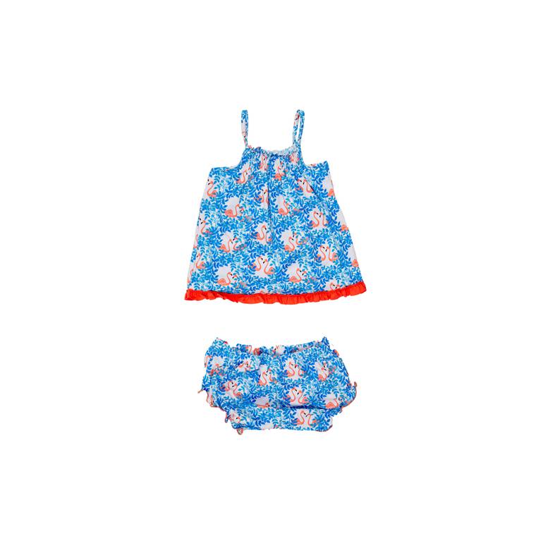 Baby Swimsuit - Flamingo