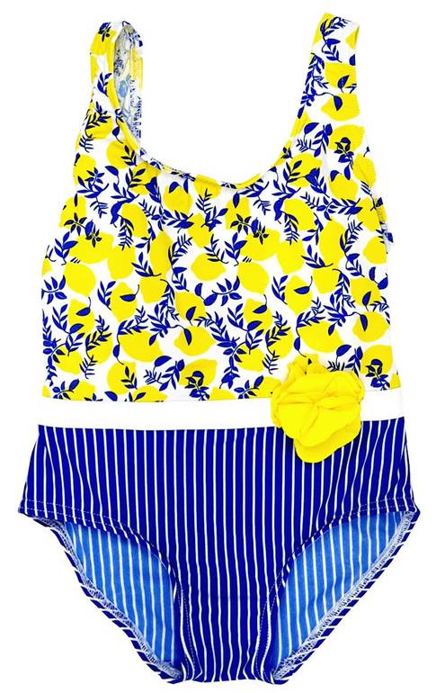 Girls Swimsuit - Lemon