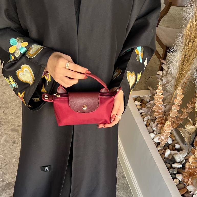 لونج تشامب عنابي مقاس - XS 