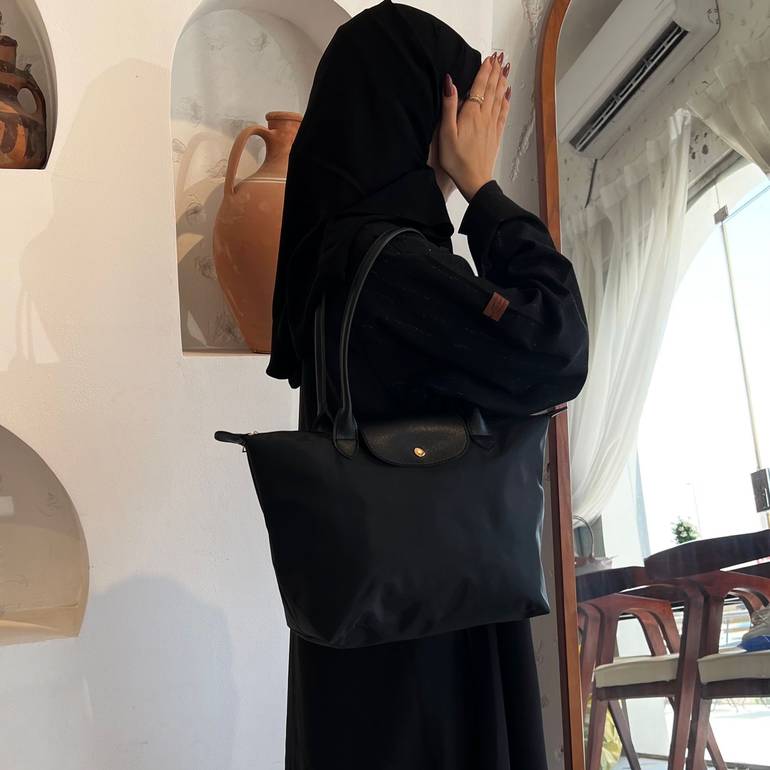 لونج شامب اسود مقاس - L