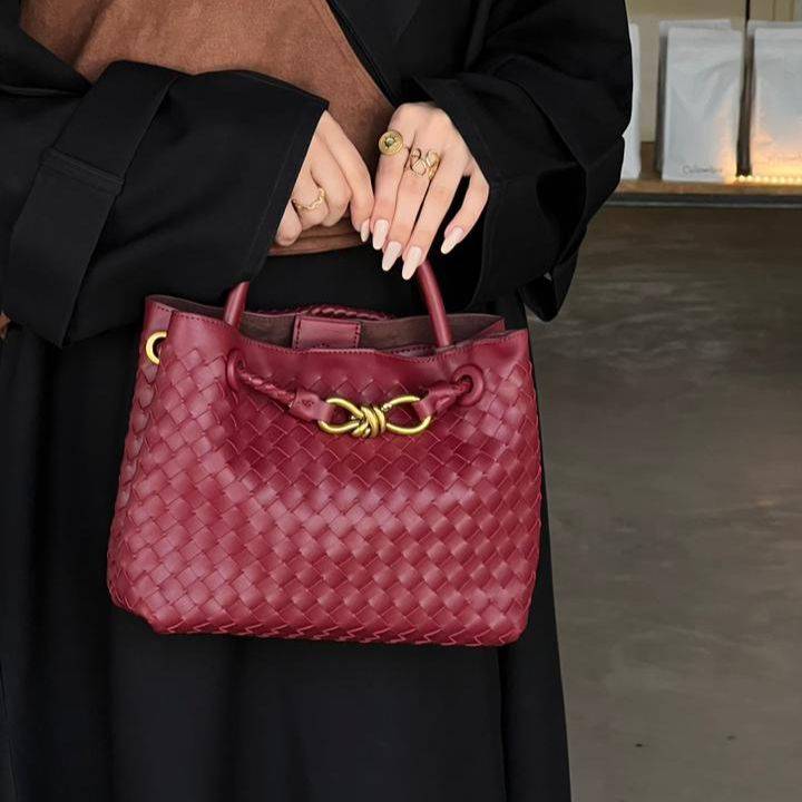 شنطة انديامو – عنابي 