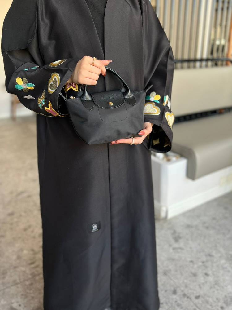 لونج تشامب اسود مقاس - S