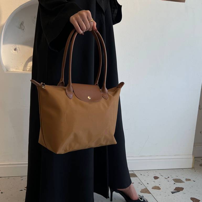 لونج شامب بني مقاس - L