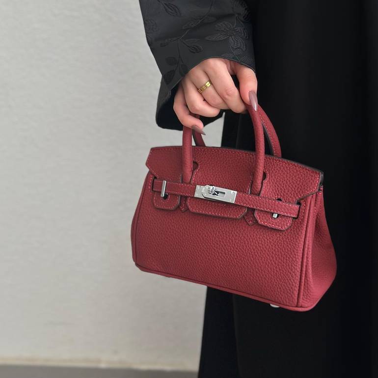 بيركن احمر خمري 20cm