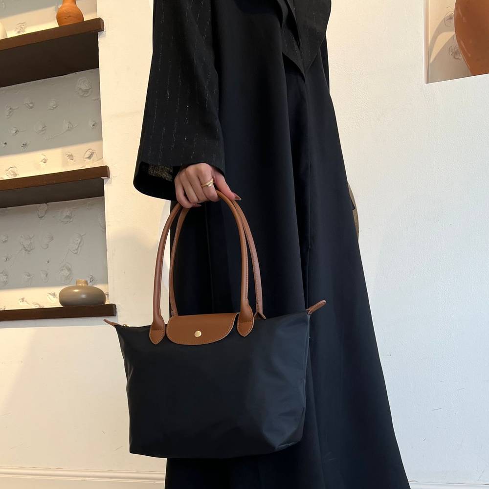 لونج شامب اسود مع بني مقاس - L