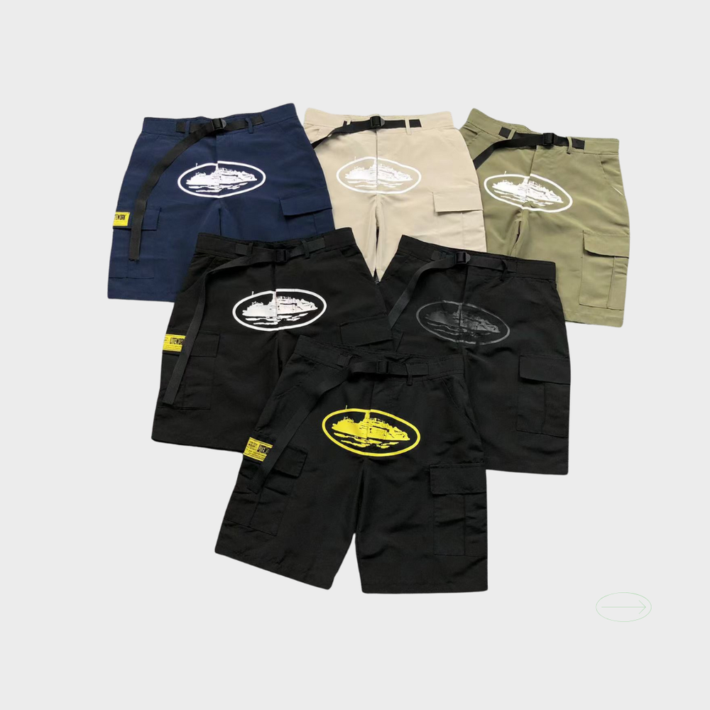 Corteiz Urban Cargo Flex Shorts