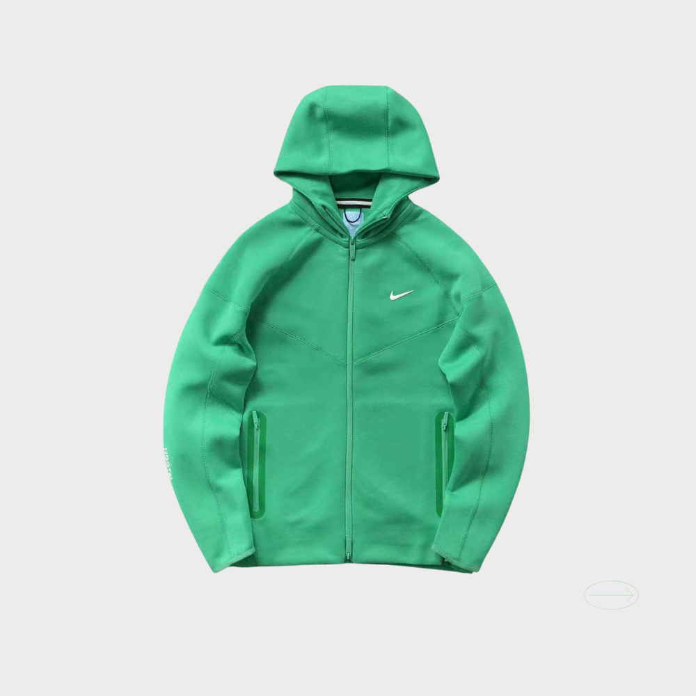 الطقم كامل Nocta x Nike Tech Fleece Green