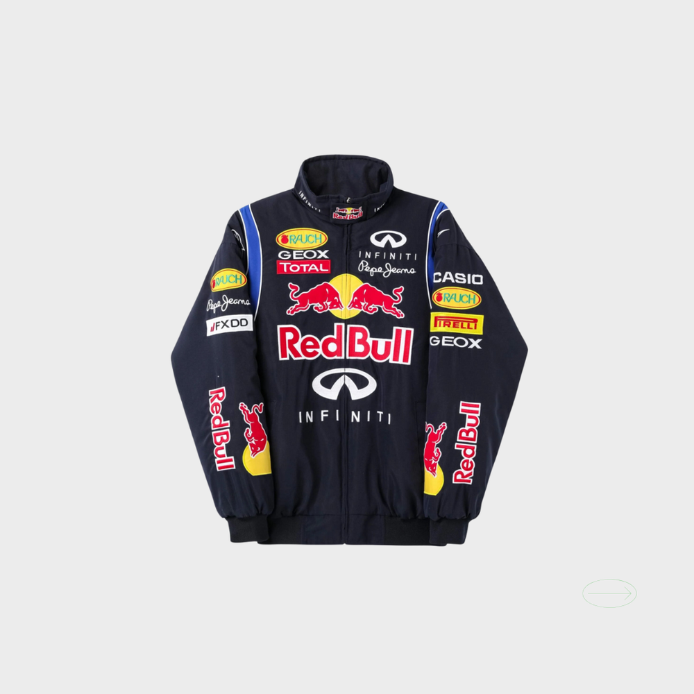 Red Bull Racing Team Jacket – Official Sponsor Edition