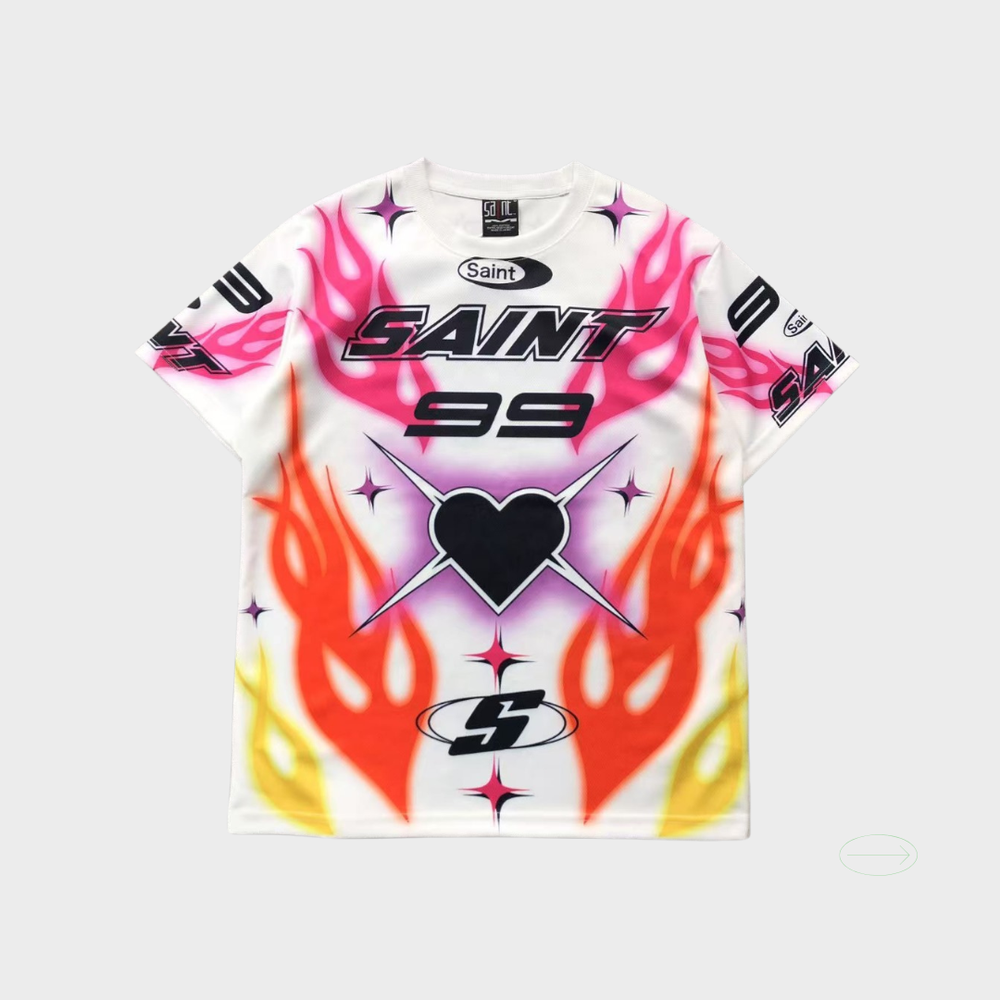 SAINT MICHAEL – Heartfire 99 Graphic Tee