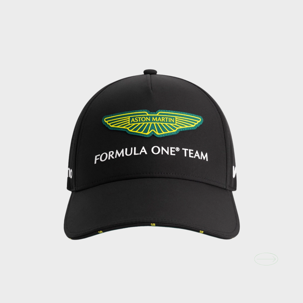 Aston Martin F1 Team Cap – Black Edition (Official Trackwear)