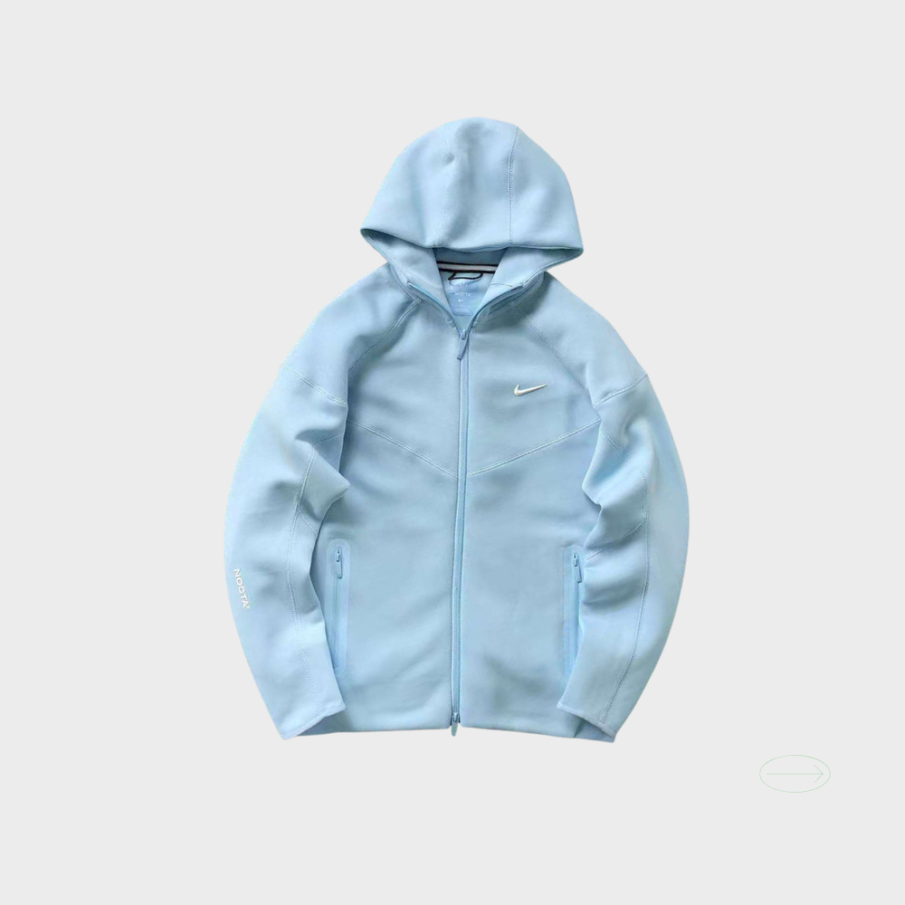 الطقم كامل Nocta x Nike Tech Fleece Light blue