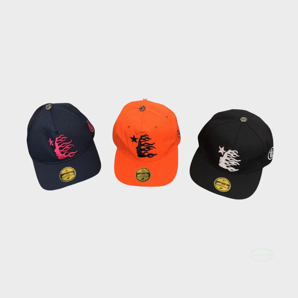  Hellstar OG Logo Snapback Hat Men's