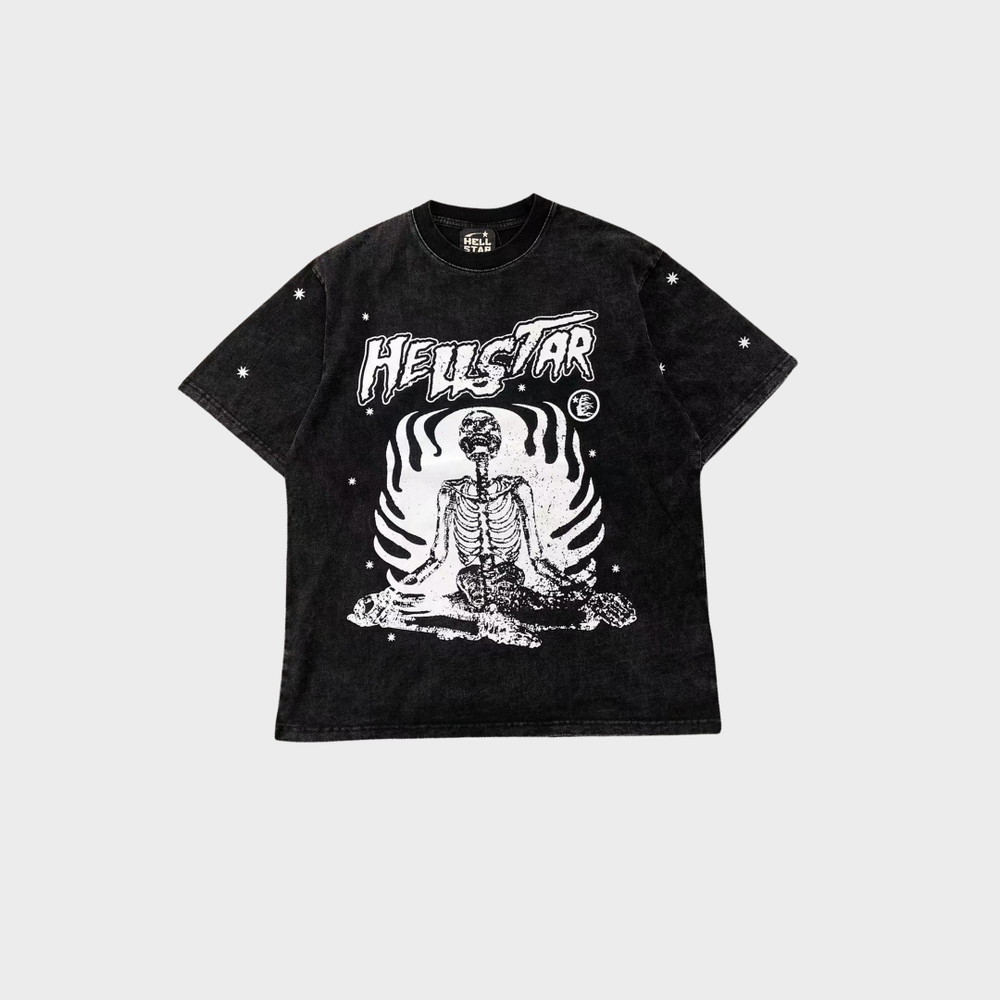 Hellstar Studios Inner Peace T-Shirt Faded Black