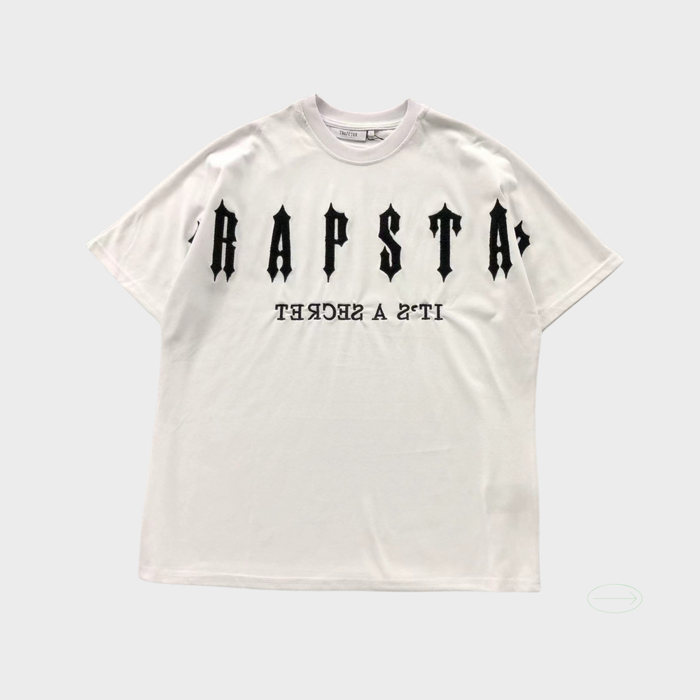 ARCH CHENILLE DECODED 2.0 TEE -WHITE