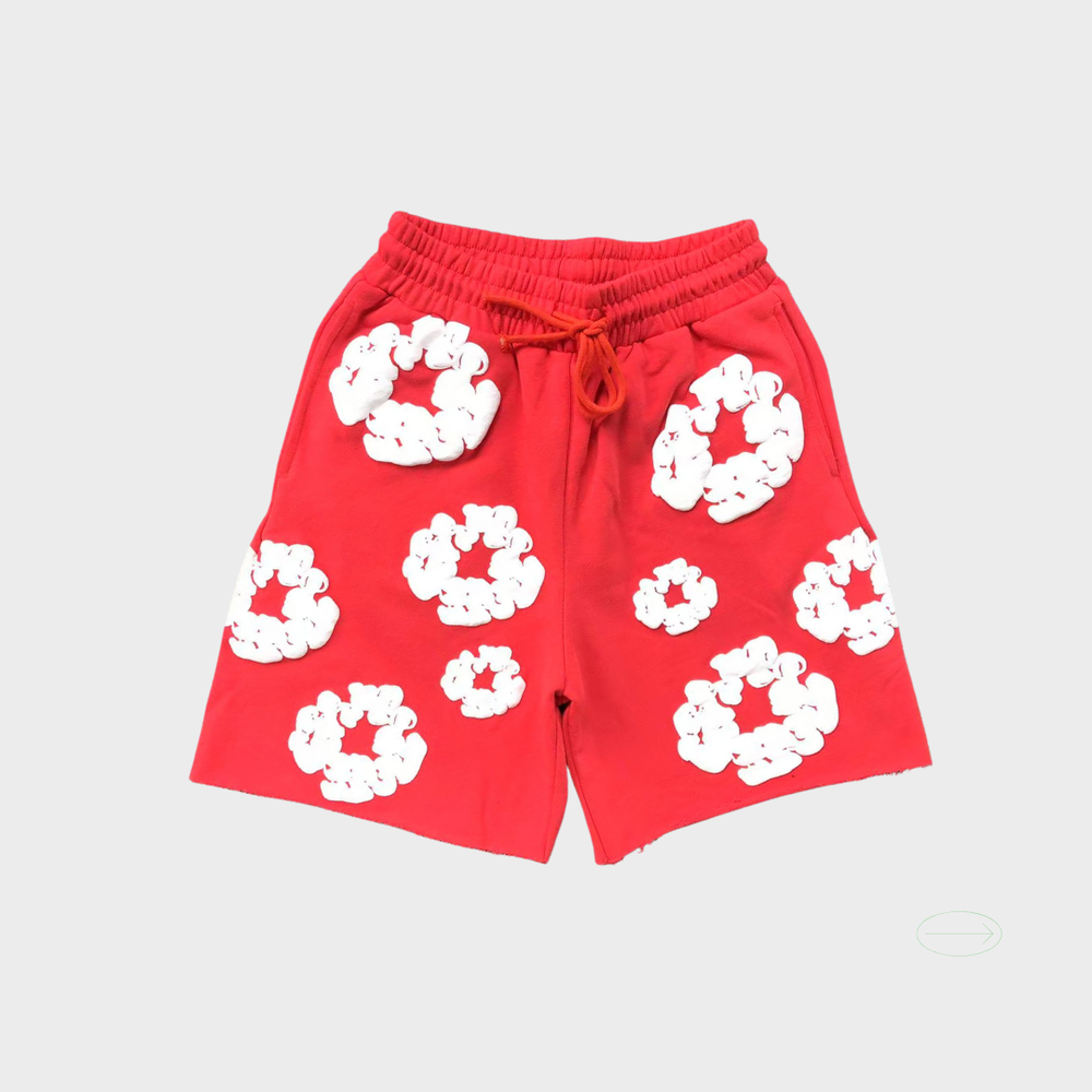denim tears Red short