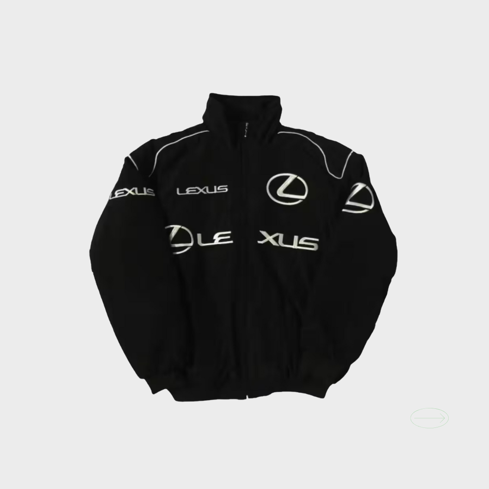 Lexus Signature Zip-Up Jacket – Black Edition