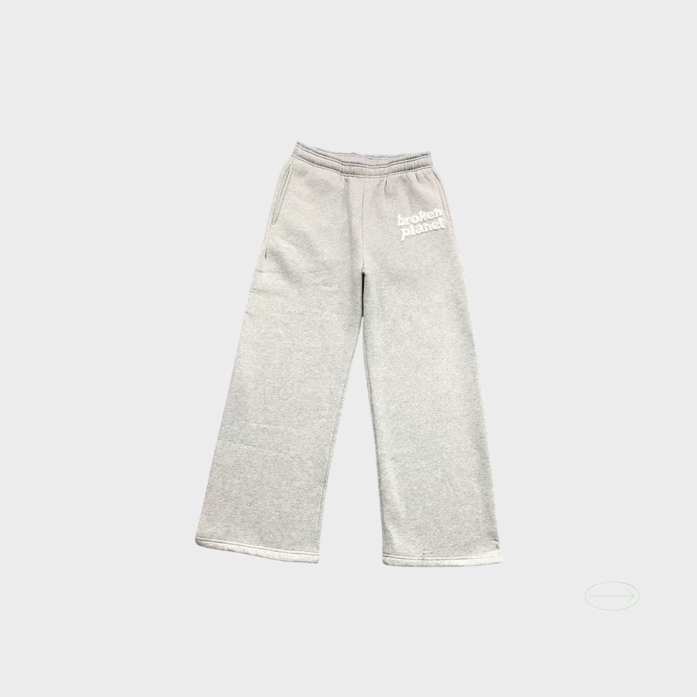 Broken Planet Grey/White Pants 