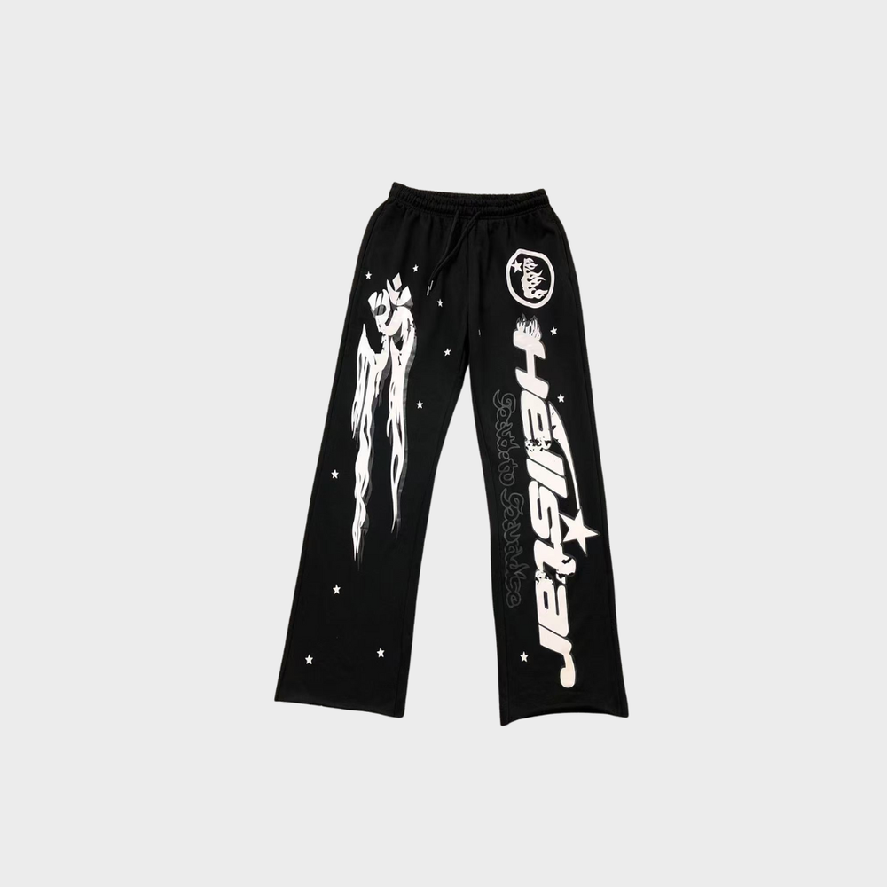 Hellstar Grey &amp; black pants
