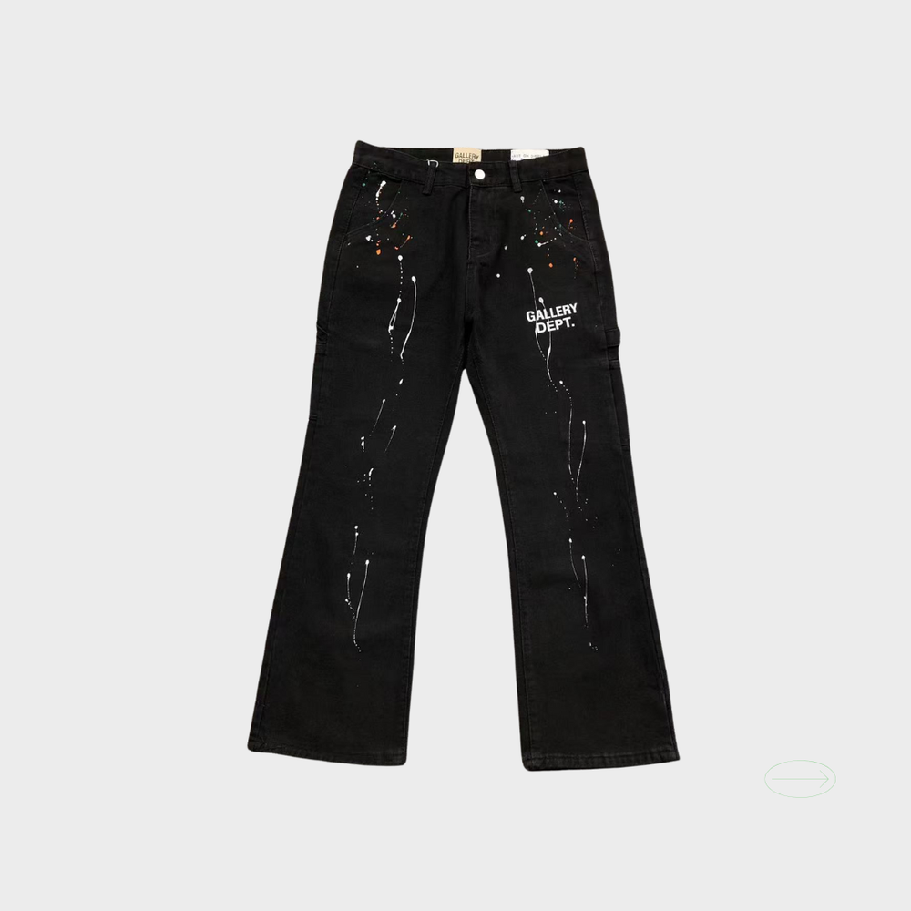 gallery dept carpenter flared paint pants