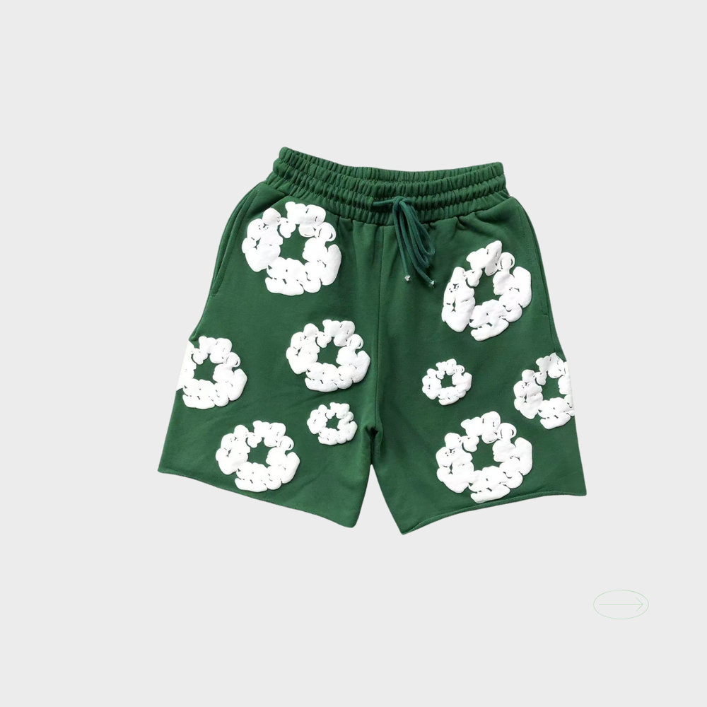 denim tears Green short 