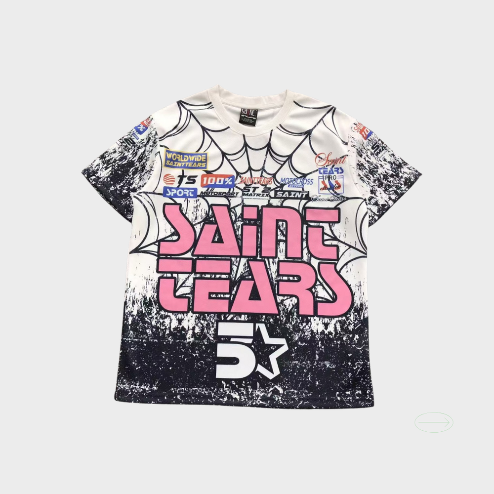SAINT MICHAEL – Tears of Speed Jersey Tee