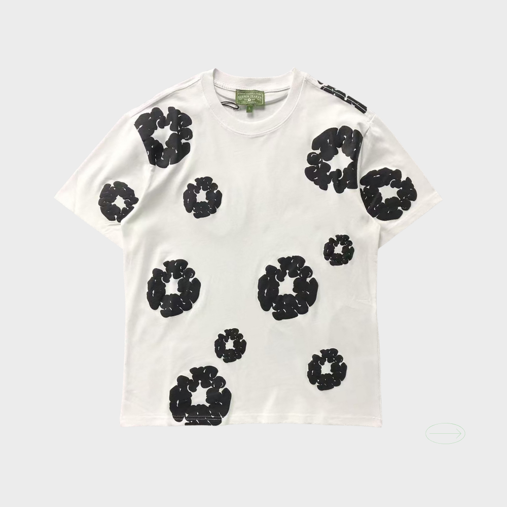 denim tears Charcoal grey short sleeve