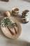 oval plate with a palm tree design - Khazaf Amlaa