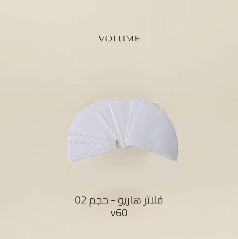 -Hario V60 original filter size 02 -white