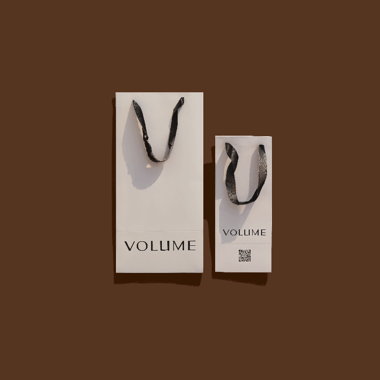  كيس VOLUME الورقي