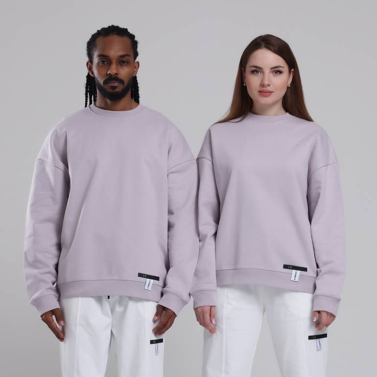 LaForme Couture Sweathirt Oversize (Light Purple) - XL